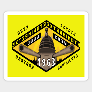 Battleship Dalek 1963 Sticker